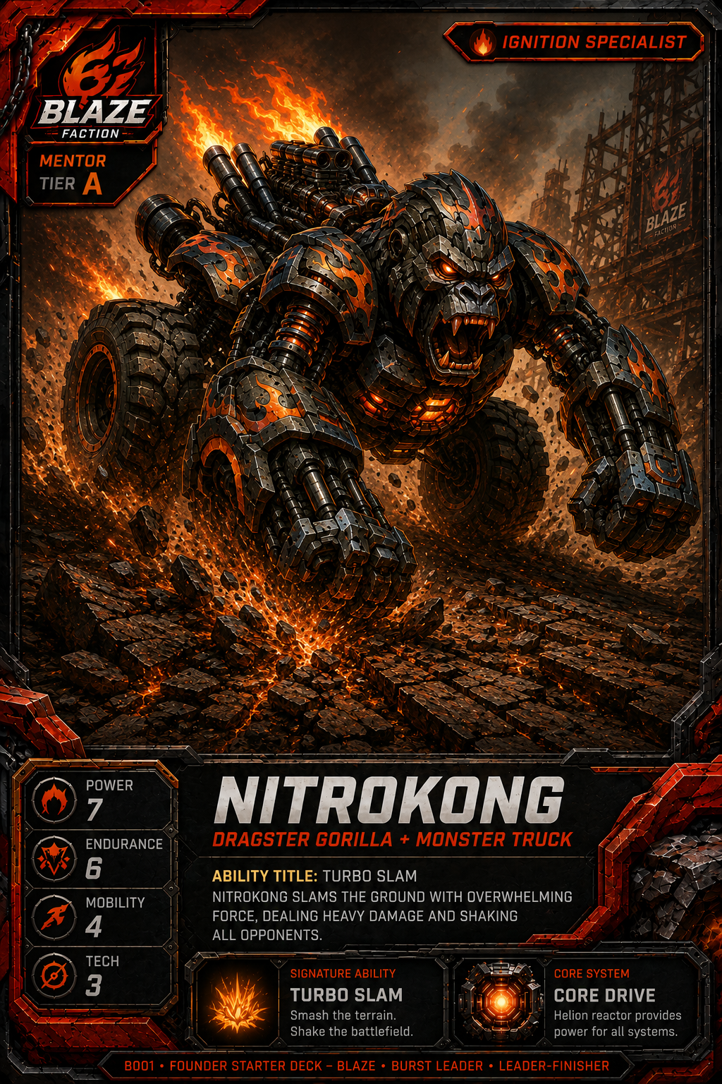 Nitrokong card artwork.