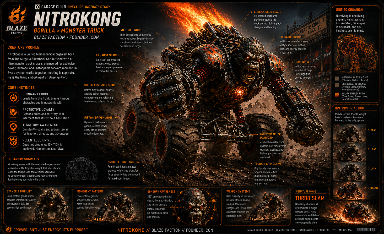 NitroKong creature instinct study