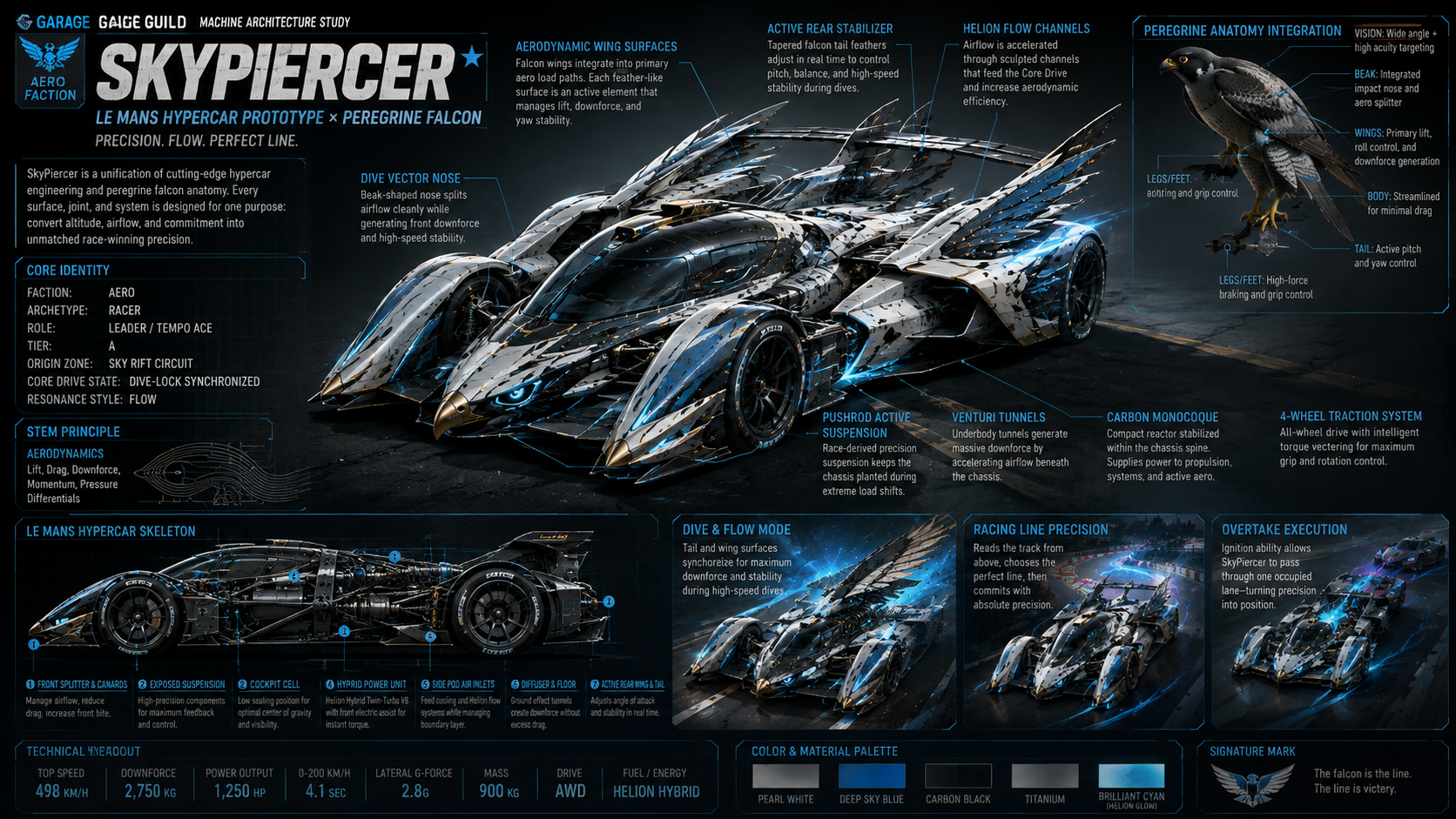 SkyPiercer machine architecture study