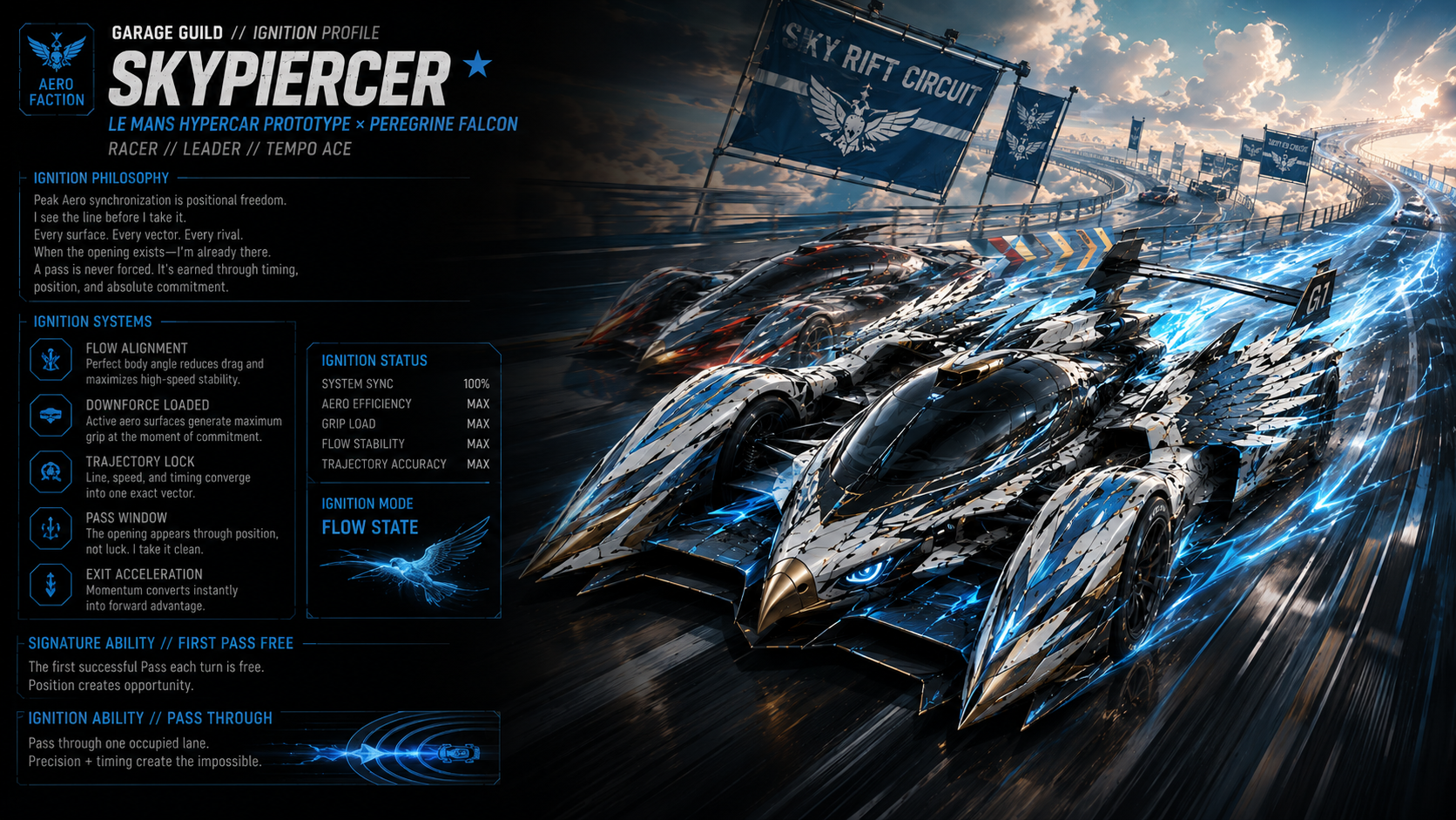 SkyPiercer Ignition profile