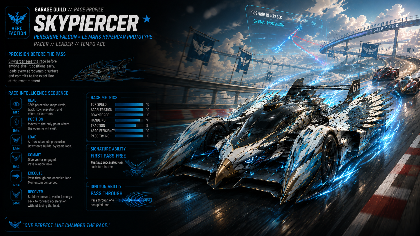 SkyPiercer race movement study