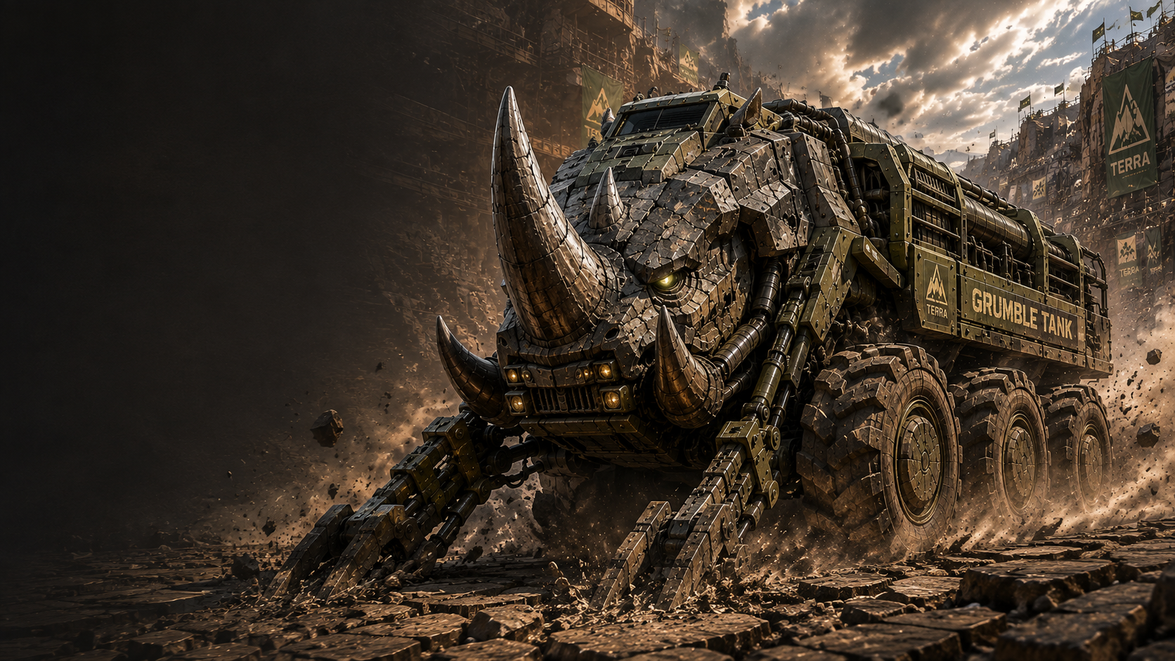 Terratusk hero artwork.